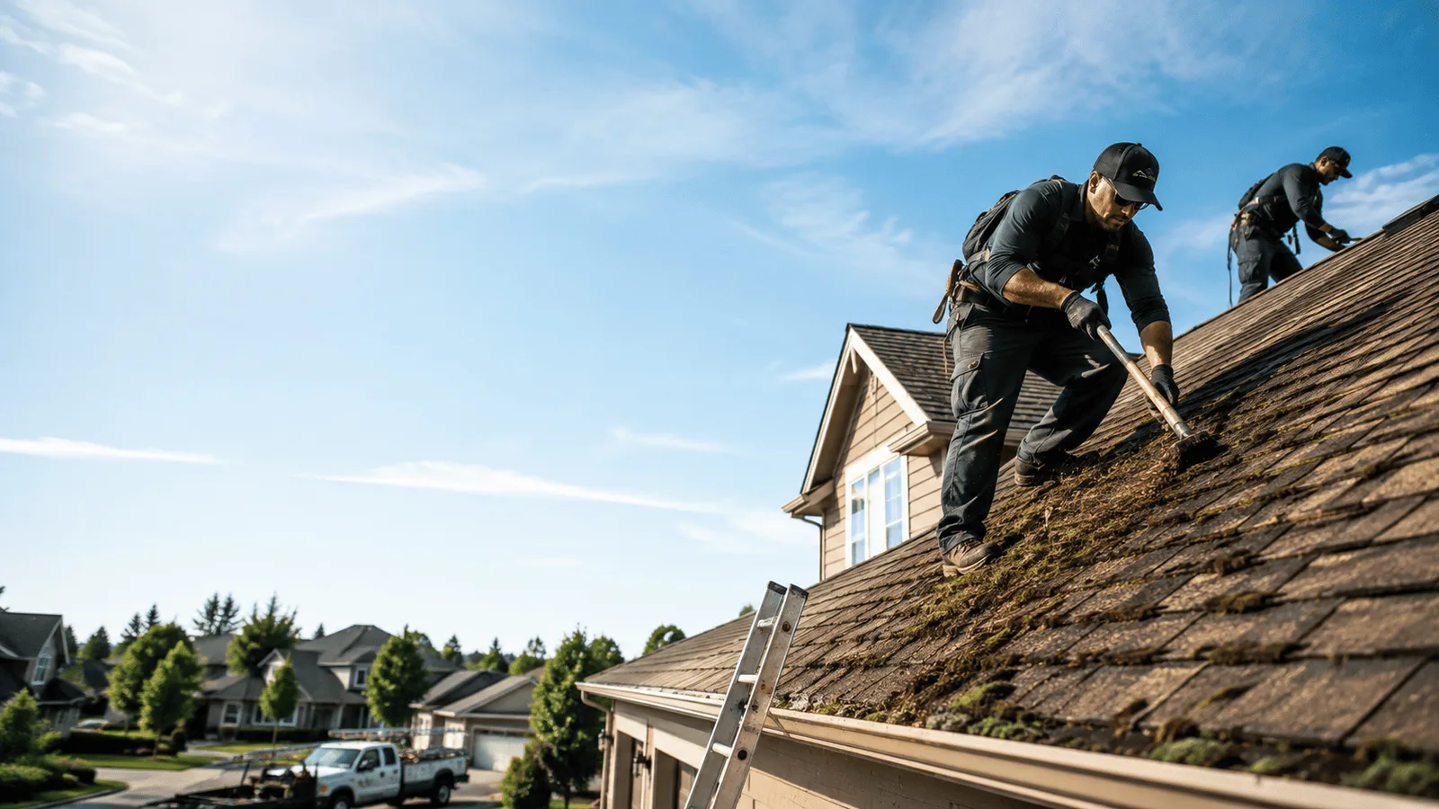 Roof Moss Removal in Maidens, VA near me